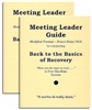 2 Back to the Basics of Recovery Meeting Leader Guides