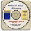 Back to the Basics of Recovery PowerPoint 2019 Presentation CD