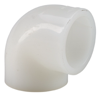 Â½" (20mm) PVDF 90Â° Elbow