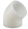 2Â½" (75mm) PVDF 45Â° Elbow