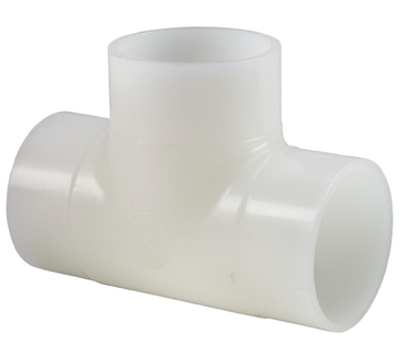 3" (90mm) PVDF Tee BF