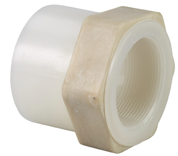 Â¾" (25mm) PVDF Female Adapter