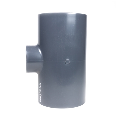 3/4" x 1/2" PVC SCHEDULE 80 RED. TEE SOC x SOC x SOC