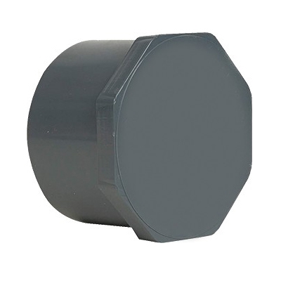 2" PVC SCHEDULE 80 PLUG SPIGOT FITTING