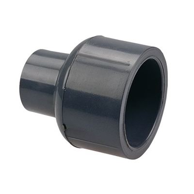 3/4" x 1/2" PVC SCHEDULE 80 REDUCER COUPLING FEMALE PIPE THREAD x FEMALE PIPE THREAD FITTING