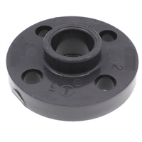 1" PVC SCHEDULE 80 ONE PIECE FLANGE SOCKET FITTING