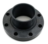 6" PVC SCHEDULE 80 VANSTONE FLANGE SPIGOT WITH FIBER-LOC RING FITTING