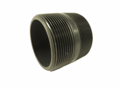 1/2" x 1 1/8" PVC SCHEDULE 80 CLOSE NIPPLE TBE FITTING