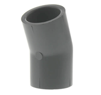 6" 30 DEGREE CPVC SCHEDULE 80 ELBOW SOCKET x SOCKET FITTING