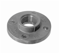 1 1/4" CPVC SCHEDULE 80 ONE PIECE FLANGE FEMALE PIPE THREAD FITTING