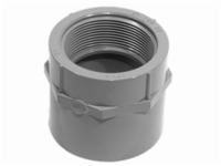3/8" CPVC SCHEDULE 80 FEMALE ADAPTER SOCKET x FEMALE PIPE THREAD FITTING