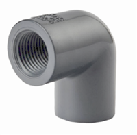 1/2" 90 DEGREE CPVC SCHEDULE 80 ELBOW SOCKET x FEMALE PIPE THREAD FITTING