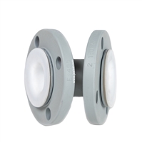 1" X 45 DEG PTFE LINED CS 150 FLANGED