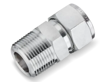 1/4" O.D. X 1/8" MNPT MALE CONNECTOR