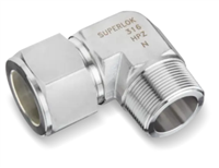 1/4" O.D. X 3/8" MNPT 90 DEGREE MALE ELBOW