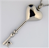 Key To My Heart Cremation Pendant (Chain Sold Separately)