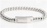 Stainless Steel ID Cremation Bracelet
