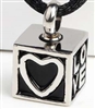 Love Cube Cremation Pendant (Chain Sold Separately)