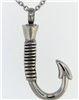Fishing Hook Cremation Pendant (Chain Sold Separately)
