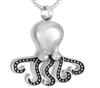 Octopus Cremation Pendant (Chain Sold Separately)