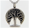 Funky Tree Of Life Cremation Pendant (Chain Sold Separately)