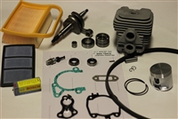 Stihl TS420 Overhaul / Rebuild Kit w/ cylinder, crankshaft, filters and more