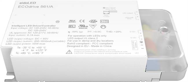 ECOdrive 561A - eldoLEDLED Driver Terminal Connection LED Lighting