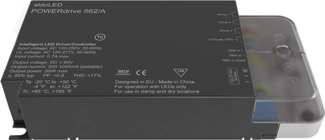 POWERdrive 562A - eldoLED Flicker-Free LED Driver LED Lighting