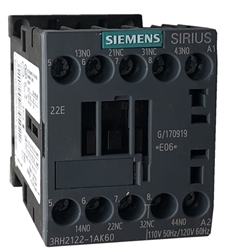 Siemens 3RH2122-1AK60 4 pole Control Relay