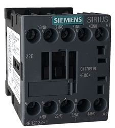 Siemens 3RH2122-1AP60 4 pole Control Relay