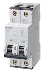 Siemens 5SY4202-5 2 AMP Two Pole Breaker