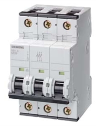 Siemens 5SY4302-7 2 AMP Three Pole Breaker