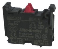 Allen Bradley 800F-X01 normally closed contact block