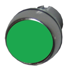 Allen Bradley 800FM-F3 green metal pushbutton