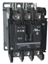 Eaton C25DNF340D 40 AMP 3-pole Definite Purpose Contactor