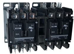 Eaton C65DNJ350 3 pole Definite Purpose Reversing Contactor set