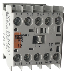 Sprecher and Schuh CA8-12-10-120 3 pole 12 AMP miniature contactor