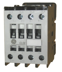 GE CL04A400M 4 pole UL/CE IEC rated contactor