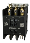 GE CR553AD3AAA 3 pole 40 AMP 120 volt Definite Purpose contactor