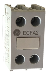 GE ECFA2 2 pole auxiliary contact