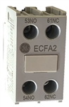 GE ECFA211S 2 pole auxiliary contact