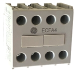 GE ECFA4 4 pole auxiliary contact