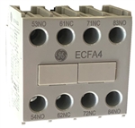 GE ECFA422S 4 pole auxiliary contact