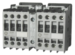 GE LAR01AL 3 pole UL/CE IEC rated reversing contactor 208 volt