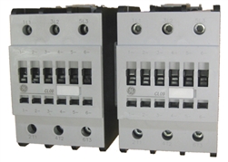 GE LAR09A 3 pole UL/CE IEC rated reversing contactor