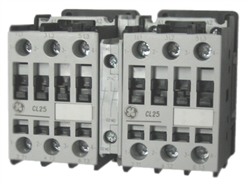 GE LAR25AS 3 pole UL/CE IEC rated reversing contactor