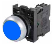 Eaton M22-D-B-K01 Blue Pushbutton