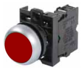 Eaton M22-D-R-K01 Red Pushbutton