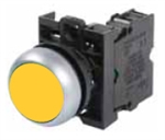 Eaton M22-D-Y-K01 Yellow Pushbutton