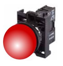 Eaton M22-L-R-230R red pilot light